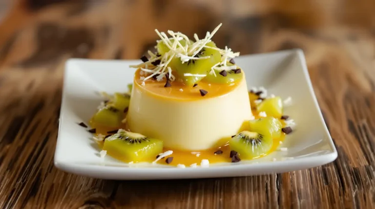 Plus léger qu'un flan antillais, ce dessert au bon goût de coco se prépare en quelques minutes