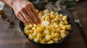 Ajoutez-le aux pommes de terre pendant la cuisson : elles deviennent encore plus savoureuses, parfumées et ultra fondantes